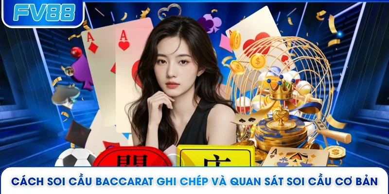 Cách soi cầu Baccarat ghi chép và quan sát soi cầu cơ bản 