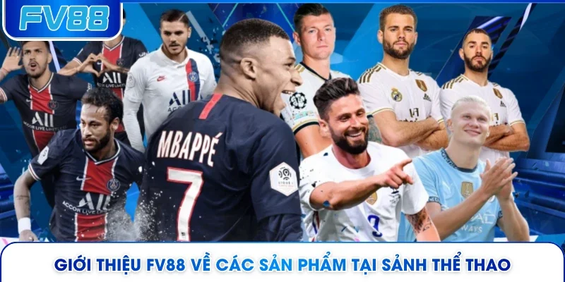 Giới thiệu FV88 về các sản phẩm tại sảnh thể thao