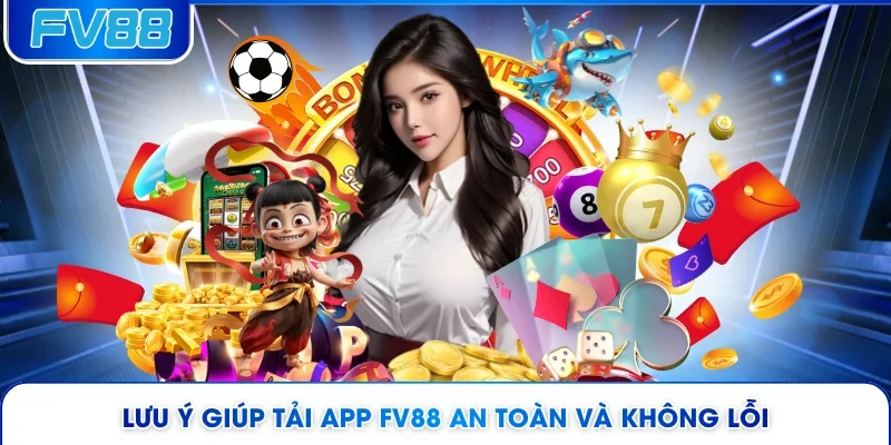 Lưu ý giúp tải app FV88 an toàn và không lỗi