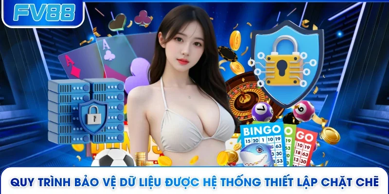 Quy trình bảo vệ dữ liệu được hệ thống thiết lập chặt chẽ