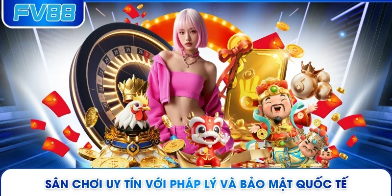 Sân chơi uy tín với pháp lý và bảo mật quốc tế 