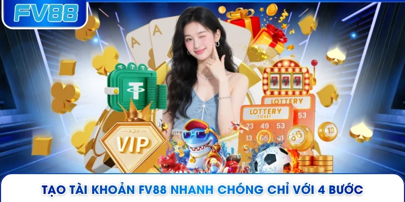Tạo tài khoản FV88 nhanh chóng chỉ với 4 bước
